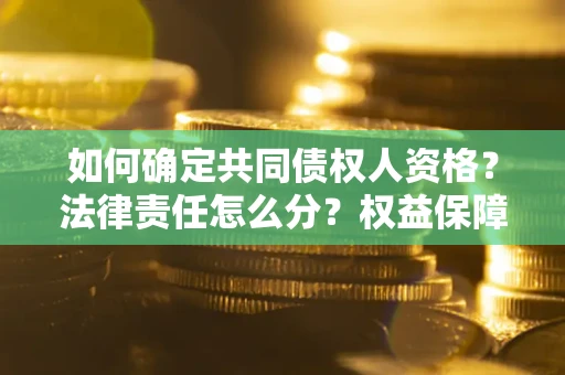 济南如何确定共同债权人资格？法律责任怎么分？权益保障技巧揭秘！