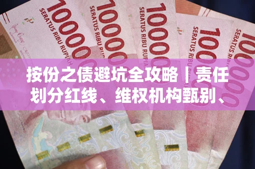 济南按份之债避坑全攻略｜责任划分红线、维权机构甄别、纠纷处理全流程拆解