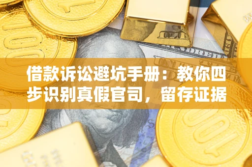 济南借款诉讼避坑手册：教你四步识别真假官司，留存证据不踩雷