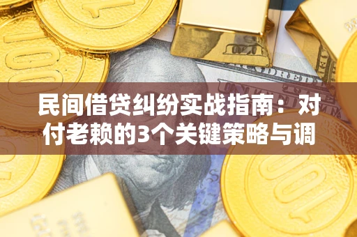 济南民间借贷纠纷实战指南：对付老赖的3个关键策略与调解盲区解析