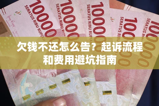 济南欠钱不还怎么告？起诉流程和费用避坑指南