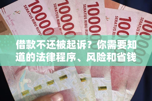 济南借款不还被起诉？你需要知道的法律程序、风险和省钱技巧