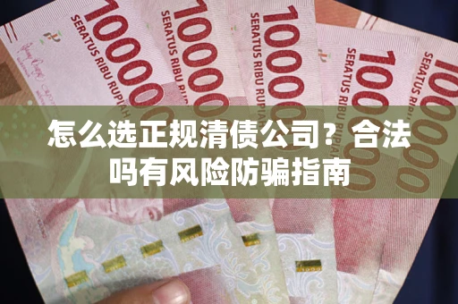 济南怎么选正规清债公司？合法吗有风险防骗指南